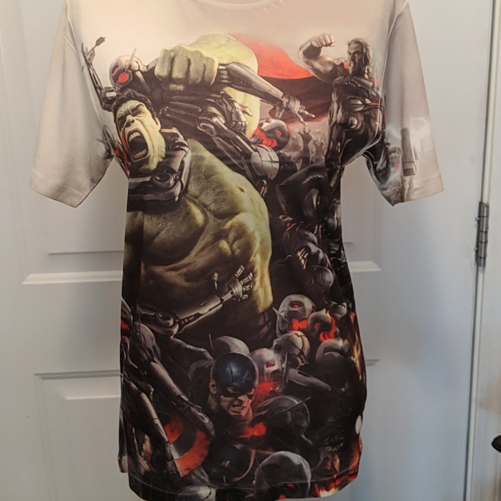 Age of Ultron Avengers full graphic tee